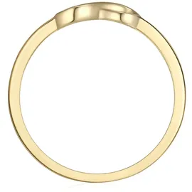 Glanzstücke München Ring Infinity aus Sterling Silber in gelbgold | Gr.: 50