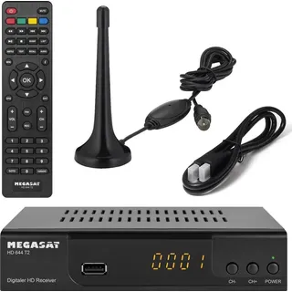Xoro HRT 8729 HDTV Receiver, DVB-T MPEG4, DVB-T2, Ethernet