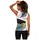 Siroko Amazonas Ärmelloses Baselayer Weiß/Grün/Pink L-XL