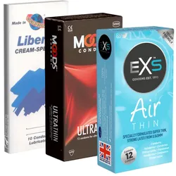 Kondomotheke® Feel&Thin Mix Nr.1 - 3 Sorten dünne Kondome (34 Kondome) 34 St