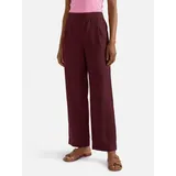 s.Oliver Bundfaltenhose Leinen rot 44