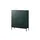Selsey Highboard 100 x 122 cm Dunkelgrün / Schwarz
