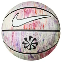 Nike Everyday Playground Basketball 8P Next Nature – Outdoor Basketball Ball – Robuster Street Basketball – Deflated geliefert, Multi/White/Black/White, 7