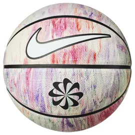 Nike Everyday Playground Basketball 8P Next Nature – Outdoor Basketball Ball – Robuster Street Basketball – Deflated geliefert, Multi/White/Black/White, 7