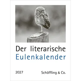 Schöffling Der literarische Eulenkalender Zweifarbiger Wochenkalender 2027