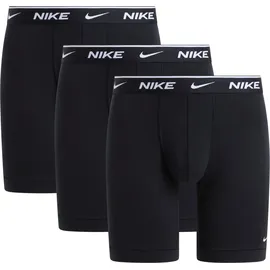 Nike Boxer Brief Long schwarz S 3er Pack