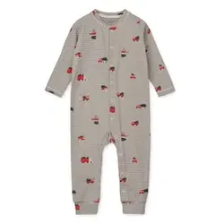 LIEWOOD Birk Pyjama Jumpsuit Holiday vehicles/stripe navy, 80