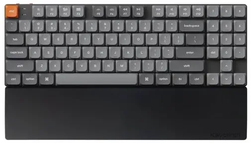 Silicone Palmrest K1 / K1 Max / K13 / K13 Max series - Handgelenkstütze - Schwarz