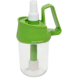 fresh choice Ölausgießer mit Glas & Adapter – Perfekt dosieren, frisch genießen