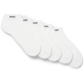 Boss 5P AS Uni CC Sneakersocken 5er Pack Weiß 43-46