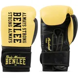 BENLEE Rocky Marciano BENLEE Boxhandschuhe aus Leder Hardwood Yellow/Black 14 oz