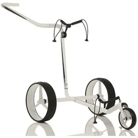 JuCad Carbon weiß-schwarz 3-rädrig - das moderne Leichtgewicht - Schwarz / Schwarz