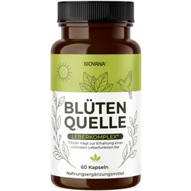biovana Blütenquelle Leber Komplex Kapseln 60 St.