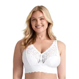 MISS MARY OF SWEDEN Lace Dreams Langer BH ohne Bügel Weiß 80A