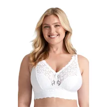 MISS MARY OF SWEDEN Lace Dreams Langer BH ohne Bügel Weiß 80A