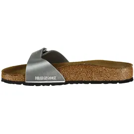 Birkenstock Madrid Birko-Flor silber 37