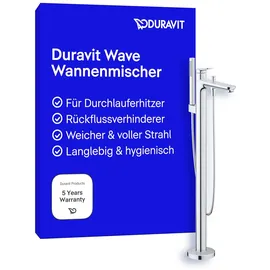 Duravit Wave Einhandwannenmischer Chrom