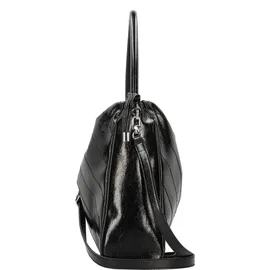 GUESS Schultertasche Amys Drawstring Tote Black