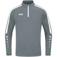 Jako Herren Ziptop Power Steingrau, XL