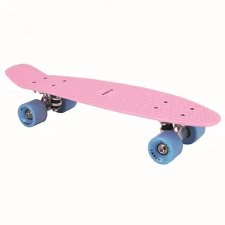 Alert Sports Mädchen Skateboard Funboard Neon Rosa Blau Größe 55cm Abec 7