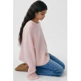 Gina Tricot - Oversized sweater - strickpullis - Rosa - 134/140 - Mädchen - Rosa - 134/140