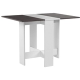 Symbiosis Trick Tisch, veredelt, Weiß/Beton, 73.4 x 103 cm