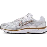 Nike P-6000 Damen White/Metallic Silver/Light British Tan 36,5