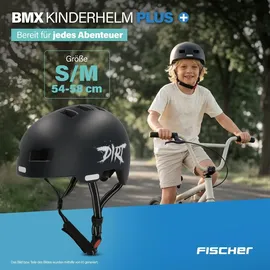 Fischer BMX Plus Jump S/M Kinder schwarz 2021