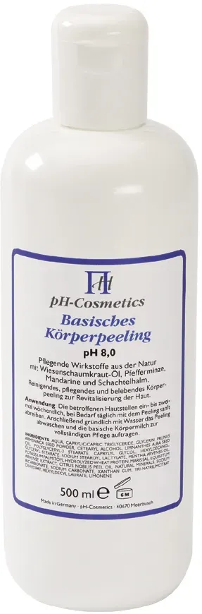 Basisches Körperpeeling pH 8,0 (500 ml) - pH-Cosmetics