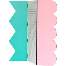 Seletti Superscreen Wandschirm kariert rot