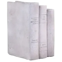 Chic Antique Dekobücher French Vintage, H20/L14/B12 cm, antik creme
