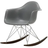 Vitra - Eames Plastic Armchair RAR RE, Ahorn dunkel / Chrom / granitgrau
