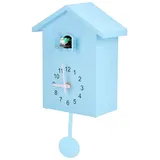 Coo Coo Uhr, Vogeluhr, die zur vollen Stunde singt Cookoo Moderne Wanduhr für Kinder, Großvater mit Sounds on Time Alarm, Pendeluhr, Wandkunst, Zuhause, Wohnzimmer, Küche, Büro, Dekoration