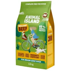 ANIMAL ISLAND Rindfleisch 12kg Getreidefreies Trockenfutter für Hunde