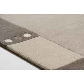 THEKO Napura Nepalteppich 70 x 140 cm Beige