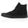Mytrendshoe Damen High Top Sneakers Sportschuhe Kult Schnürer 94589, Farbe: Schwarz Schwarz Lucky, Größe: 36 - Schwarz - 36