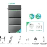 Sunpura S2400 all-in-one plug&play Balkonkraftwerk 2400W mit Speicher 7.2 kWh