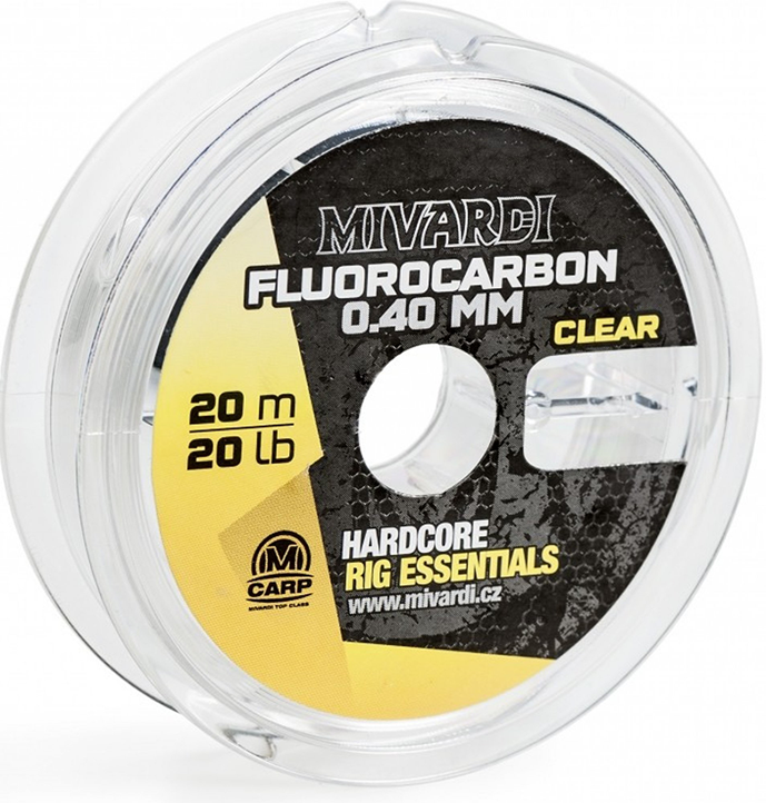 Mivardi Fluorocarbon Carp Fishing Line 20m Clear - 0,40 mm