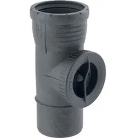 Geberit Silent-Pro Reinigungsstück d90 90Gr mit runder Serviceöffnung