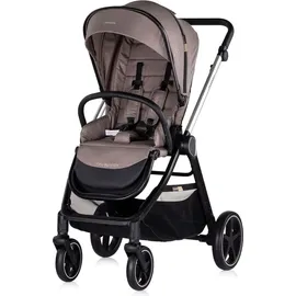 Chipolino Kombikinderwagen 3 in1 Marbella Fußabdeckung Einlage i-Size Babyschale beige