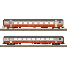 Trix 2er-Set Personenwagen Swiss Express der SBB 23691 H0