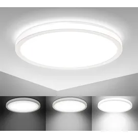 B.K.Licht LED Panel Ø29,3 cm - Weiß