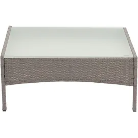 Mendler Halden Gartentisch Ø 79 x 38 cm Grau
