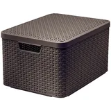 Curver Aufbewahrungsbox 33 x 24,8 x 33 cm 1-tlg. dunkelbraun