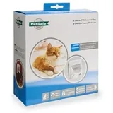Staywell 400 magnetische Katzenklappe Weiß