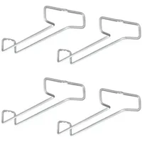 Gravidus 4er Set Weinglashalter Gläserhalter Gläserschiene Ständer Halter für