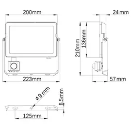 Philips Projectline 50 W 3.000 K IP65