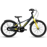 S'Cool XXlite EVO 18R 3S FL Kinder Mountain Bike Dark Grey/Yellow