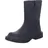 Camper Stiefel Biker-Bootie Schlupfstiefel schwarz Leder - Schwarz