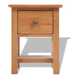 vidaXL Nachttische 2 Stk. 36x30x47 cm Massivholz